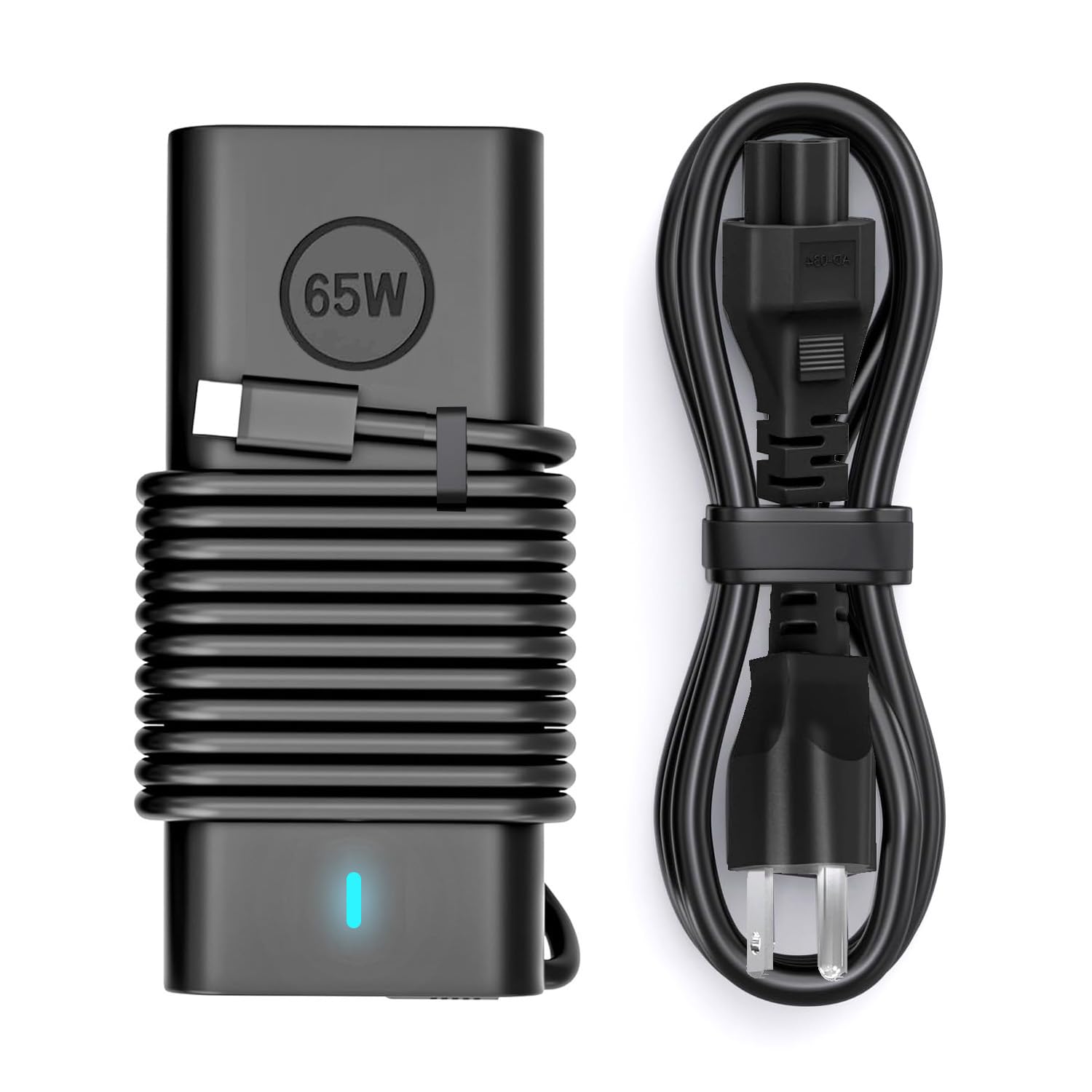65W USB C Laptop Charger for Dell XPS and Latitude 5000 5420 5520 65W Dell Laptop Charger Type C