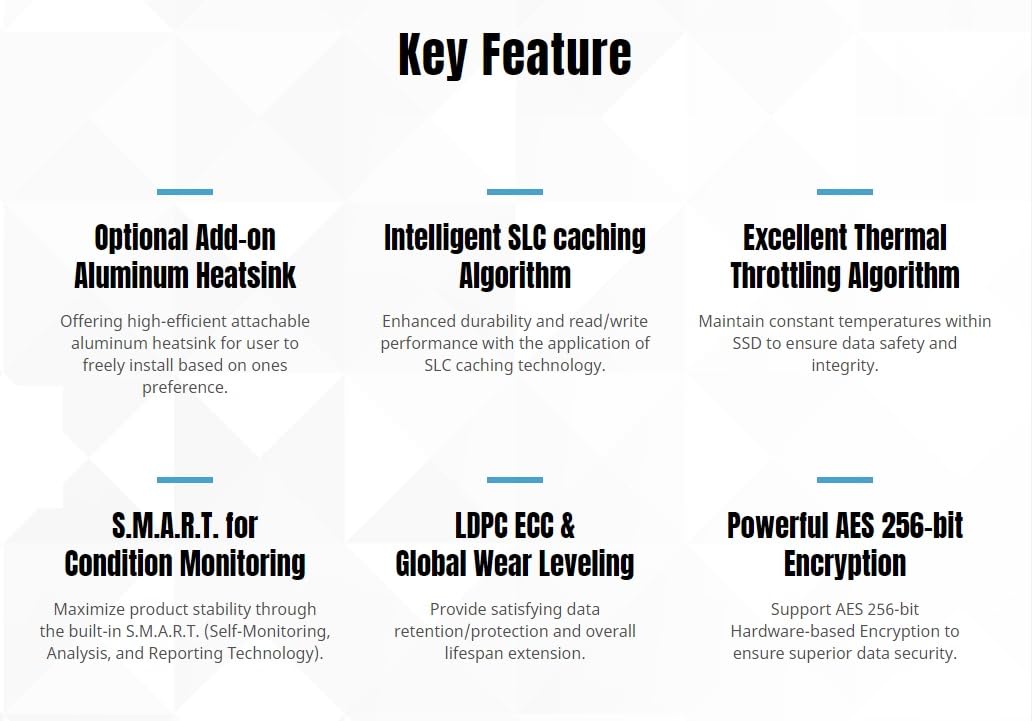 Klevv Cras C910 500Gb M.2 Nvme Pcie Gen4X4 Internal Ssd Heatsink Included, Up To 5000Mb/S (K500Gm2Sp0 C91)