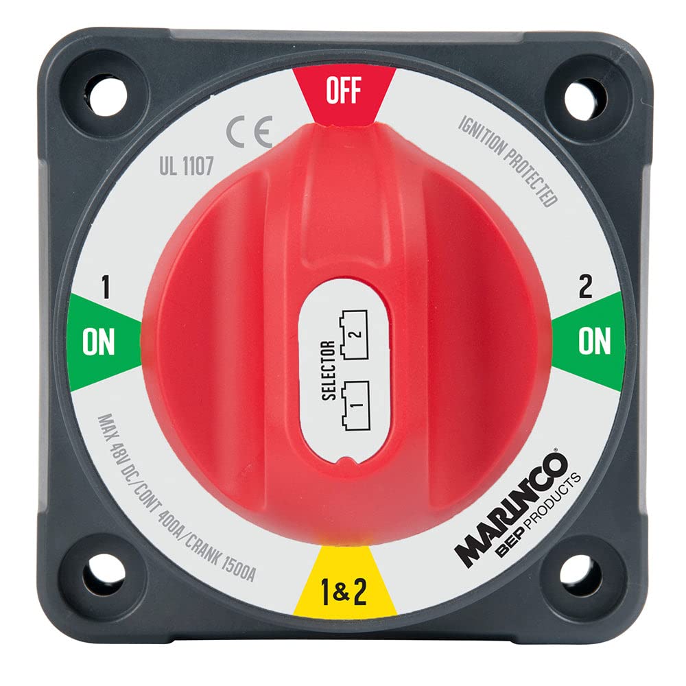 Bep Marinco Power Products Pro Installer Selector With Field Disconnect Battery Switch
