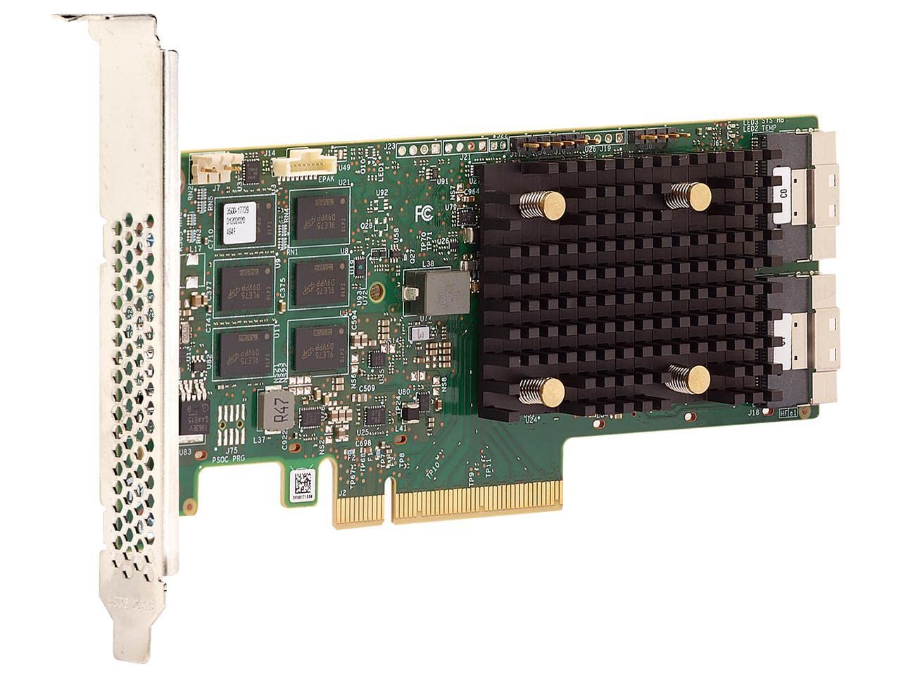Broadcom LSI Logic 055007700 956016I 16Port Internal 12GbS Tri Mode Sata44; SasplusPci Express Controller Card