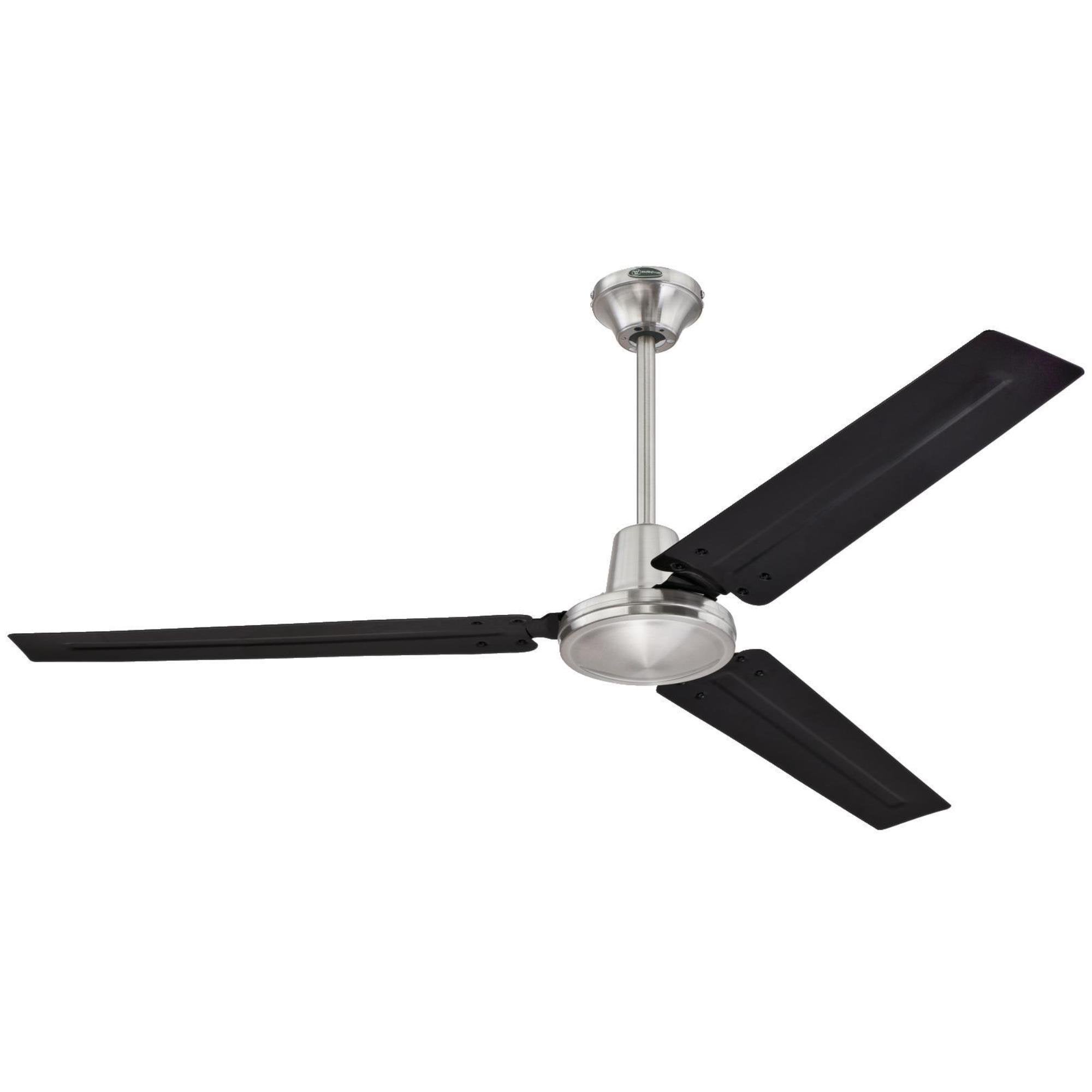 Westinghouse 7800300 Jax Ceiling Fan, 56 Inch, Brushed Nickel Black Blades