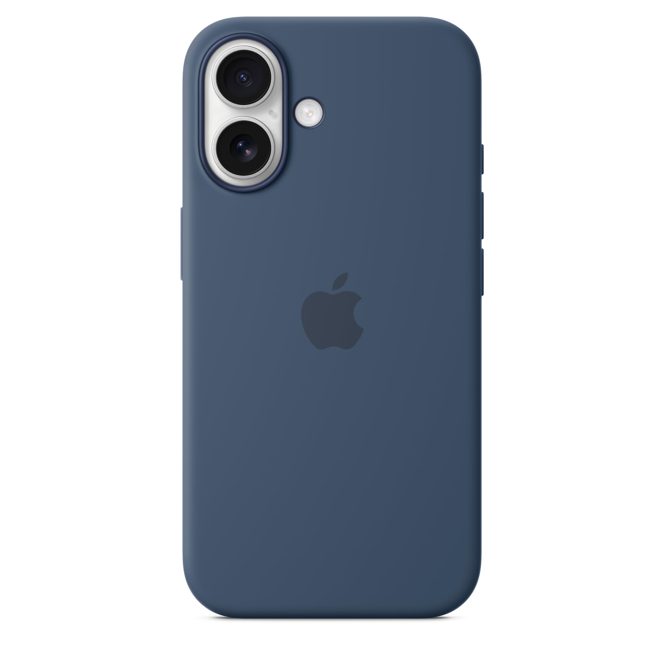 Apple Iphone 16 Silicone Case With Magsafe And Camera Control   Denim
