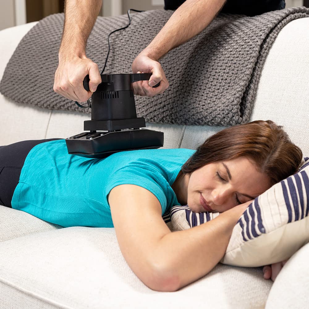 Body Sport Variable Speed Professional Vibrating Massager For Pain And Aching Muscles Premium Chiropractic Tool Ideal For Myofas