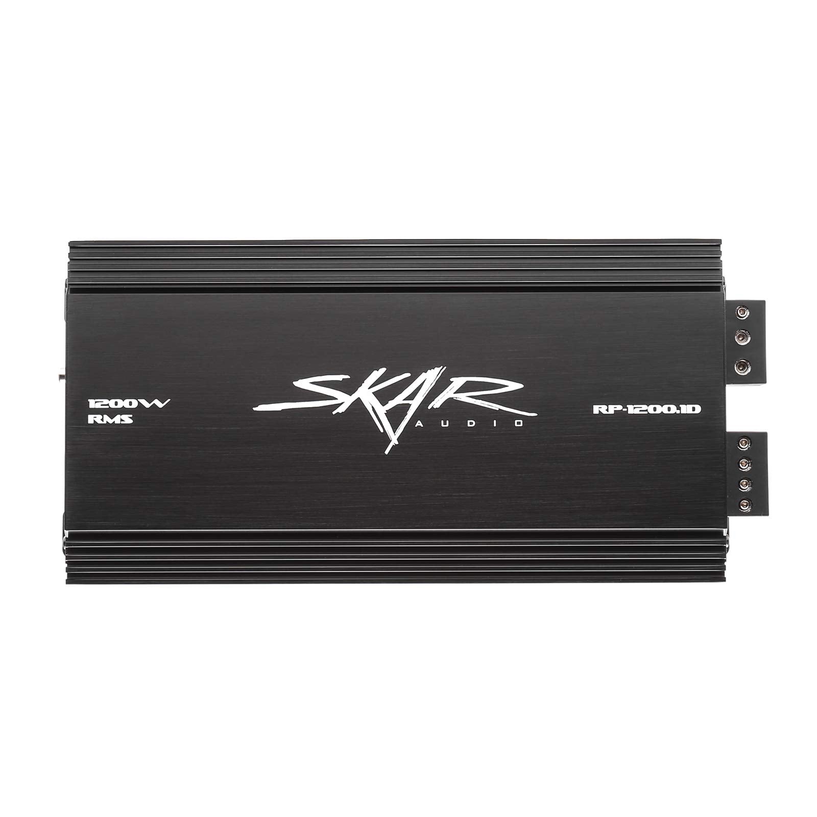 Skar Audio Rp 1200.1D Monoblock Class D Mosfet Amplifier With Remote Subwoofer Level Control, 1200W