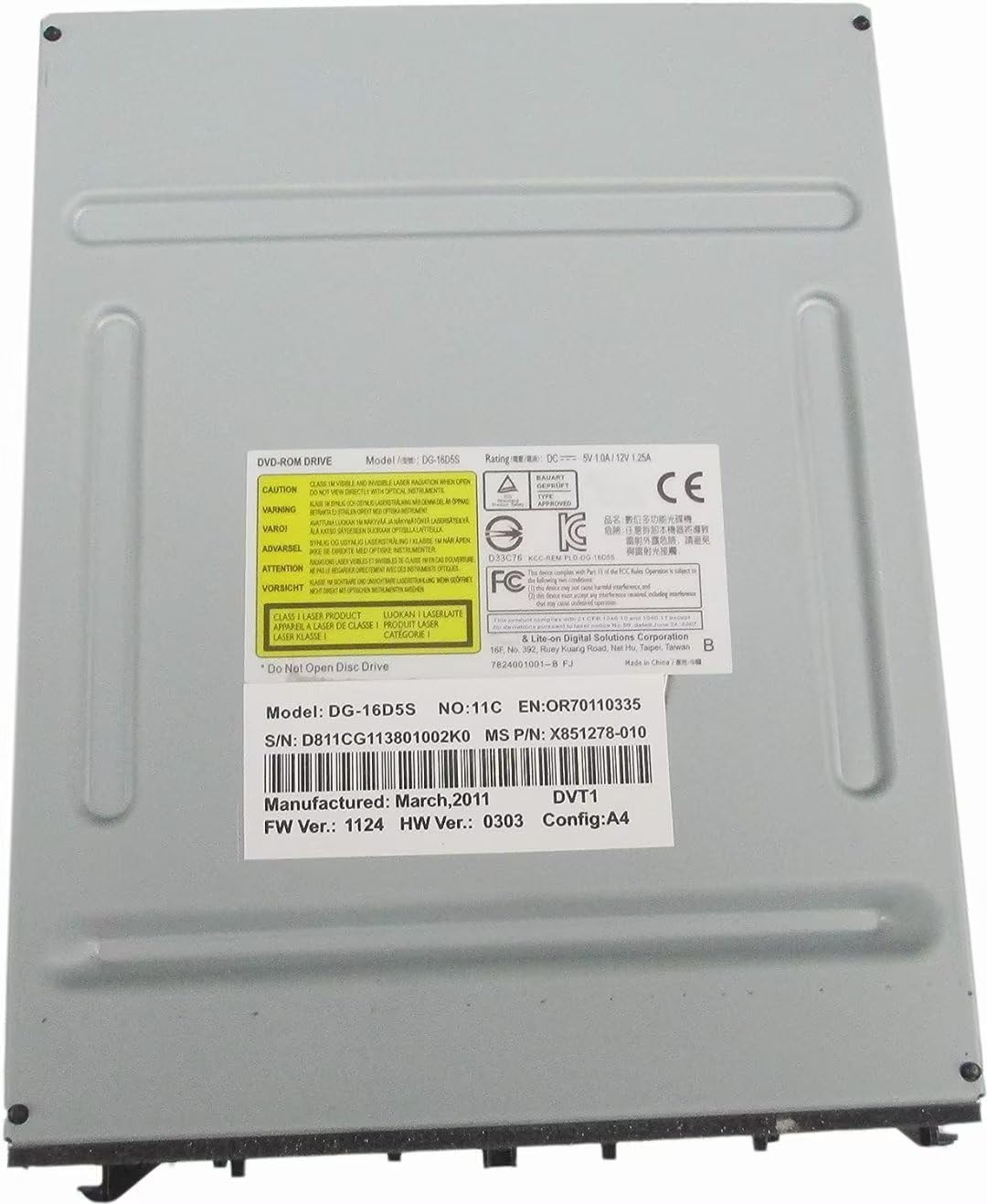 Dvd Optical Disk Drive, Replacement Dg 16D5S Dvd Rom Hard Disk Drive Board For Xbox 360 Slim Dg 16D5S Drives
