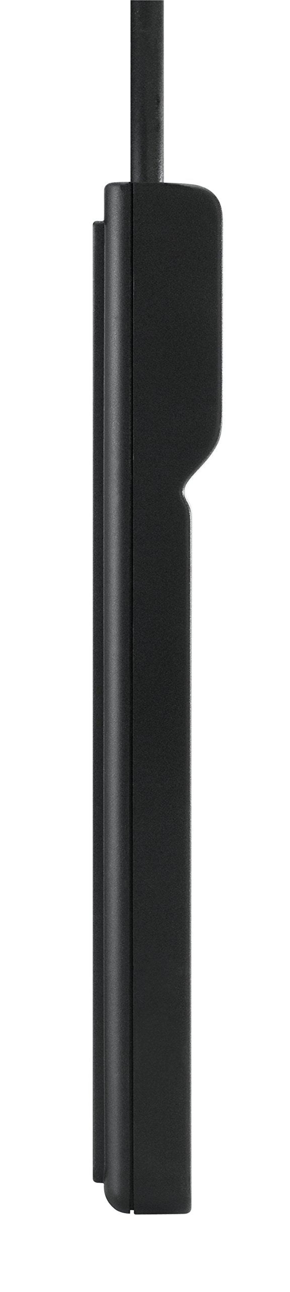 Belkin 6 Outlet Home And Office Surge Protector With Essential Power Filtration And 4Ft Cord, 700 Joules, Black