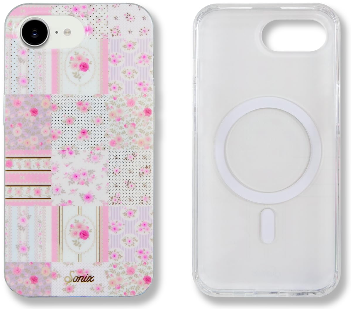 Sonix Case For Iphone 16E | Compatible With Magsafe | 10Ft Drop Tested | Patchwork Cottage