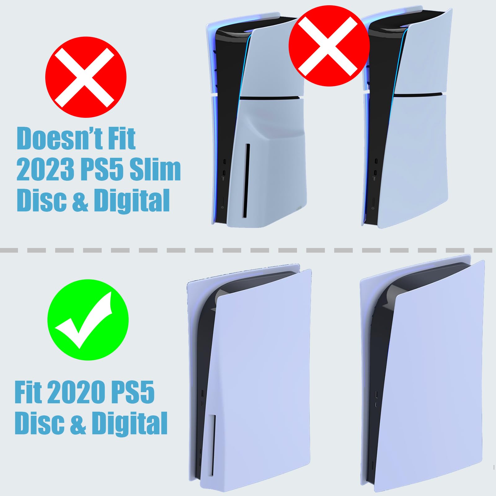 Ps5 Stand With Cooling Station And Dual Controller Charging Station For Ps5 Digital Edition, Ps5 Disc Version, Ps5 Cooling Fan W