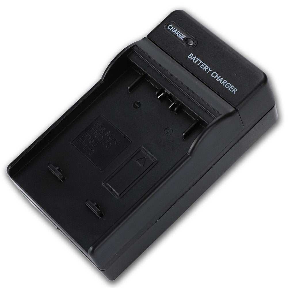 Np Fh50 Battery Charger Compatible Sony Handycam Dcr Sr42, Dcr Sr45, Dcr Sr46, Dcr Sr47, Dcr Sr68, Dcr Sx40, Dcr Sx41, Dcr Sx44,