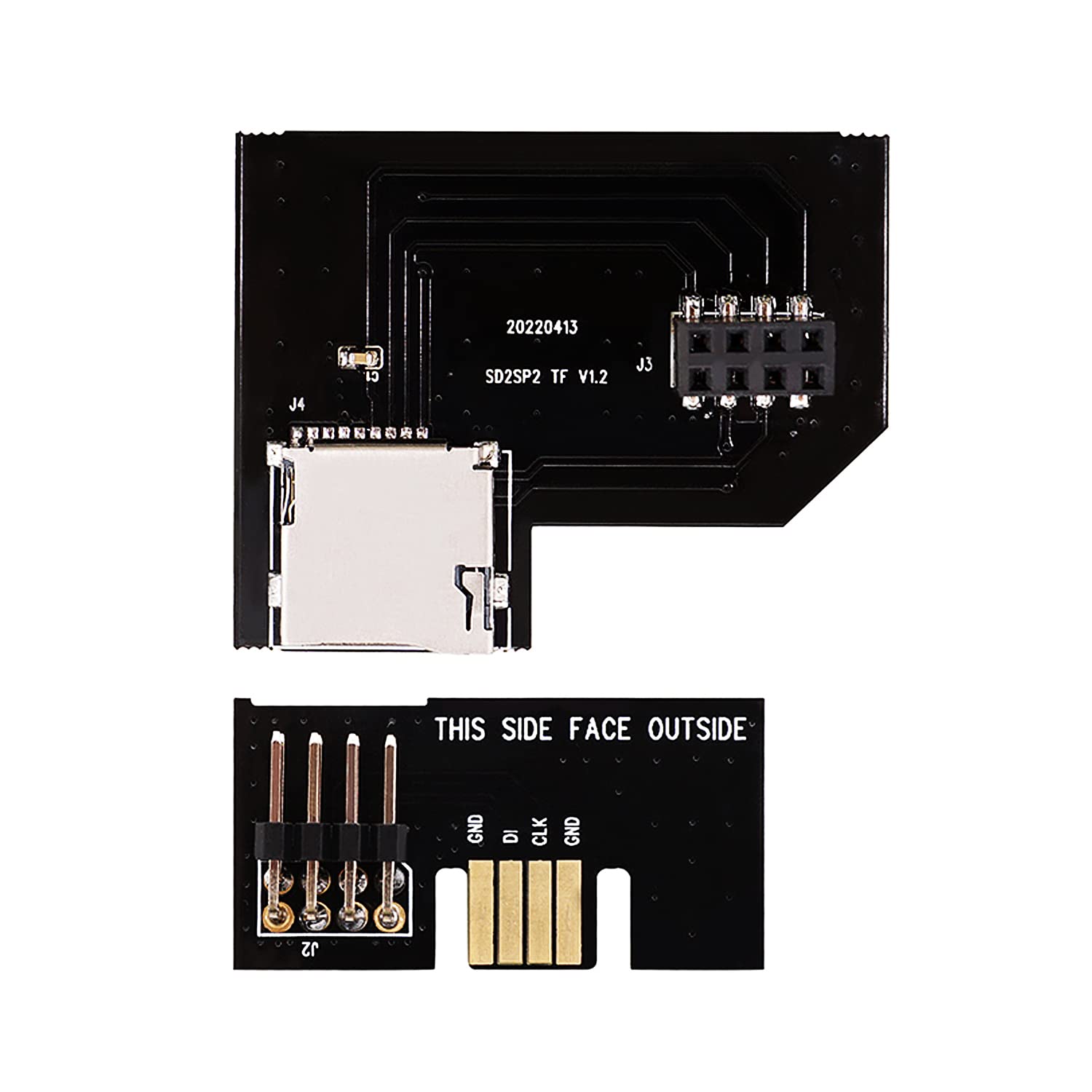 Areme Micro Sd Card Adapter Tf Card Reader For Gamecube Serial Port 2 (Sd2Sp2 Pro)