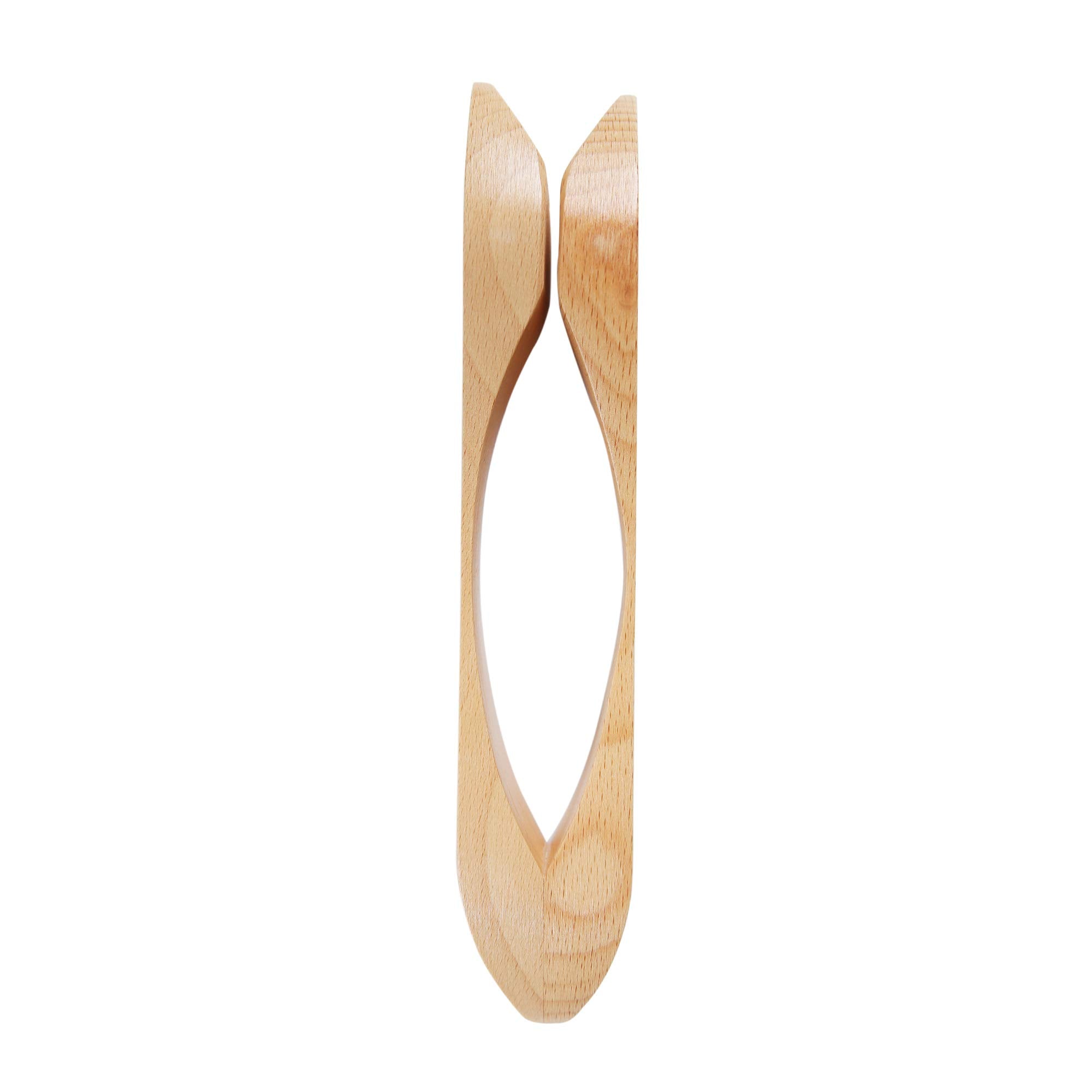 Musical Spoons Folk Percussion Instrument, Natural Wood Sound