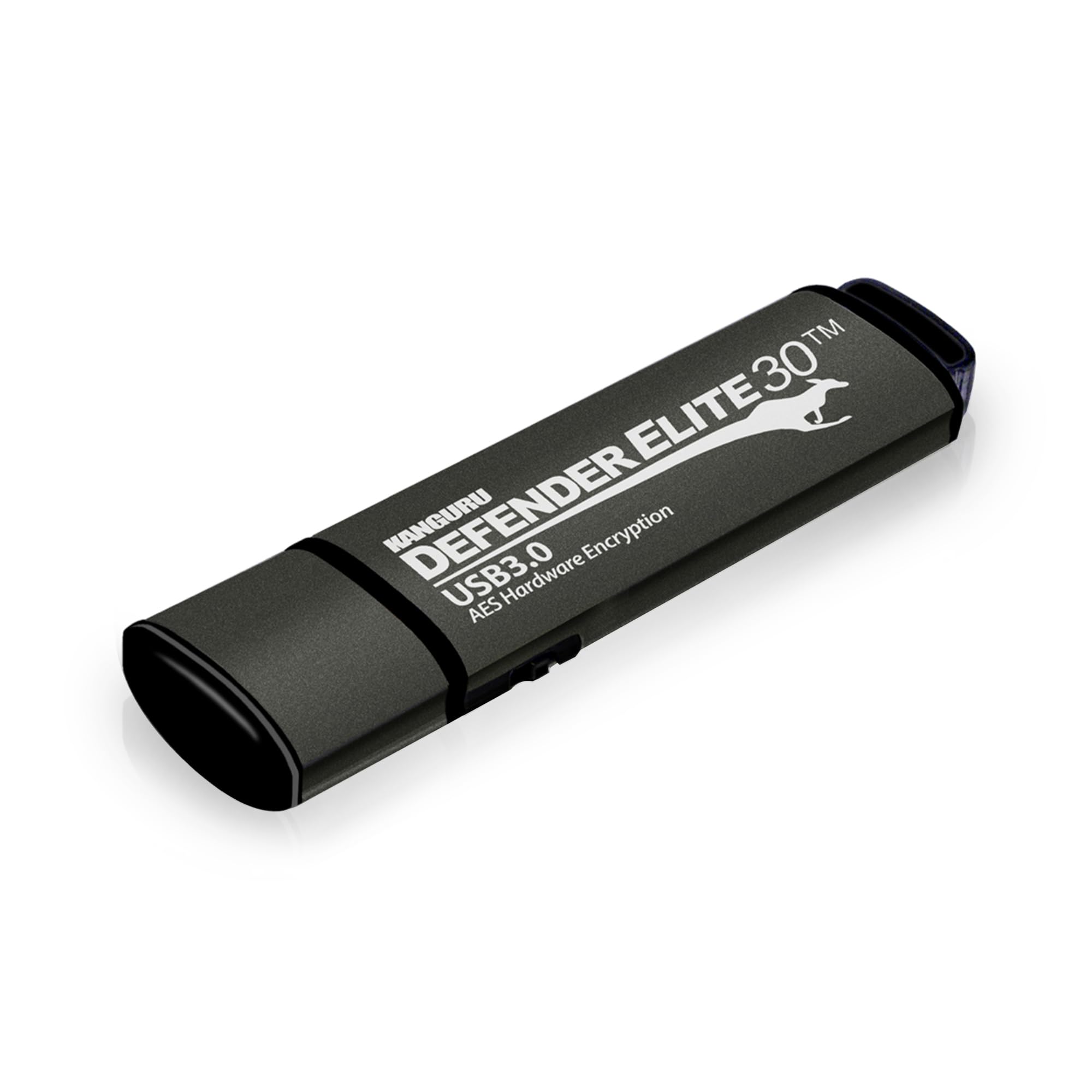 Kanguru Defender Elite30 Secure Flash Drive W/Physical Write Protect Switch-32G-