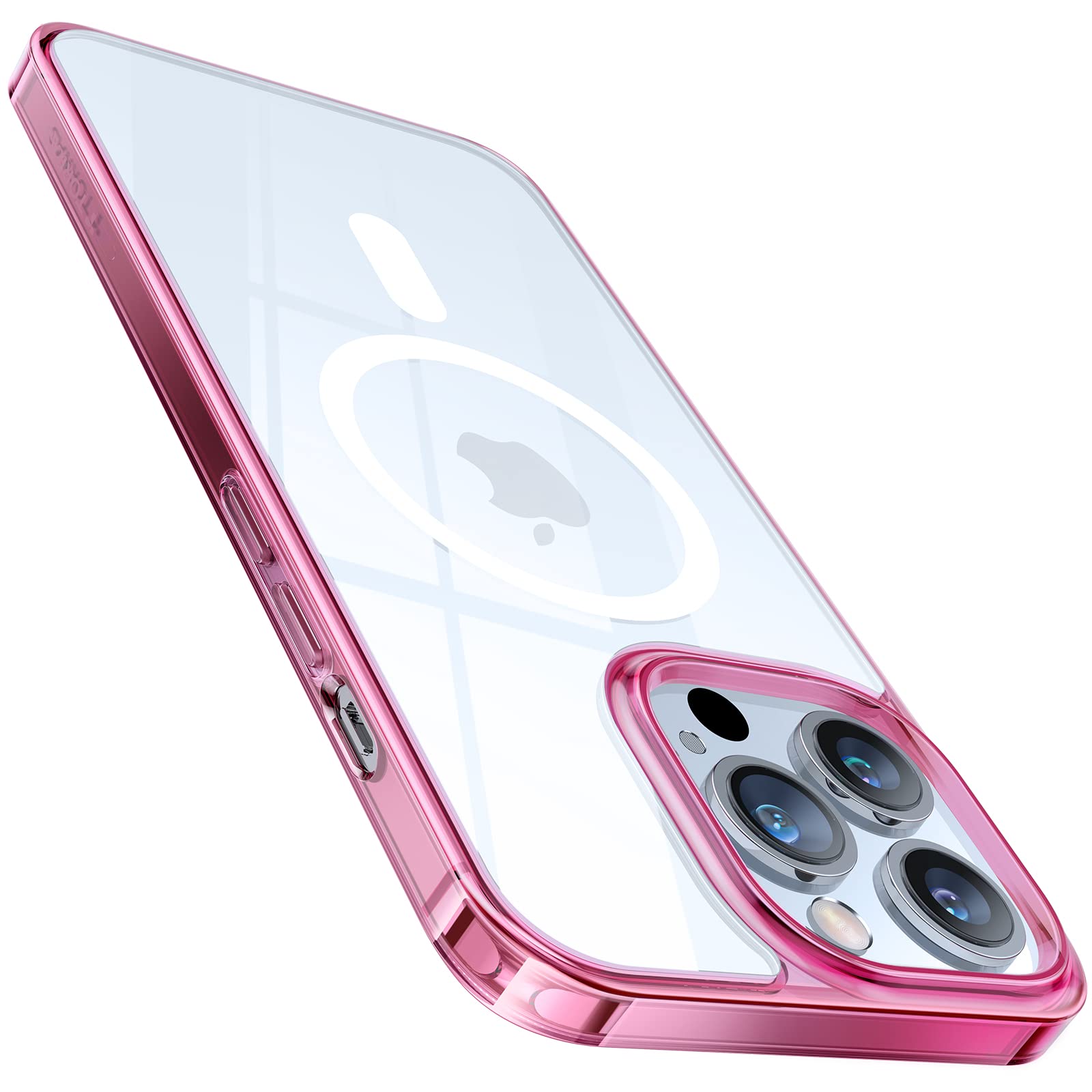 Torras Magnetic Designed For Iphone 13 Pro Max Case, [Military Grade Drop Tested] [Compatible With Magsafe] Shockproof Hard Soft