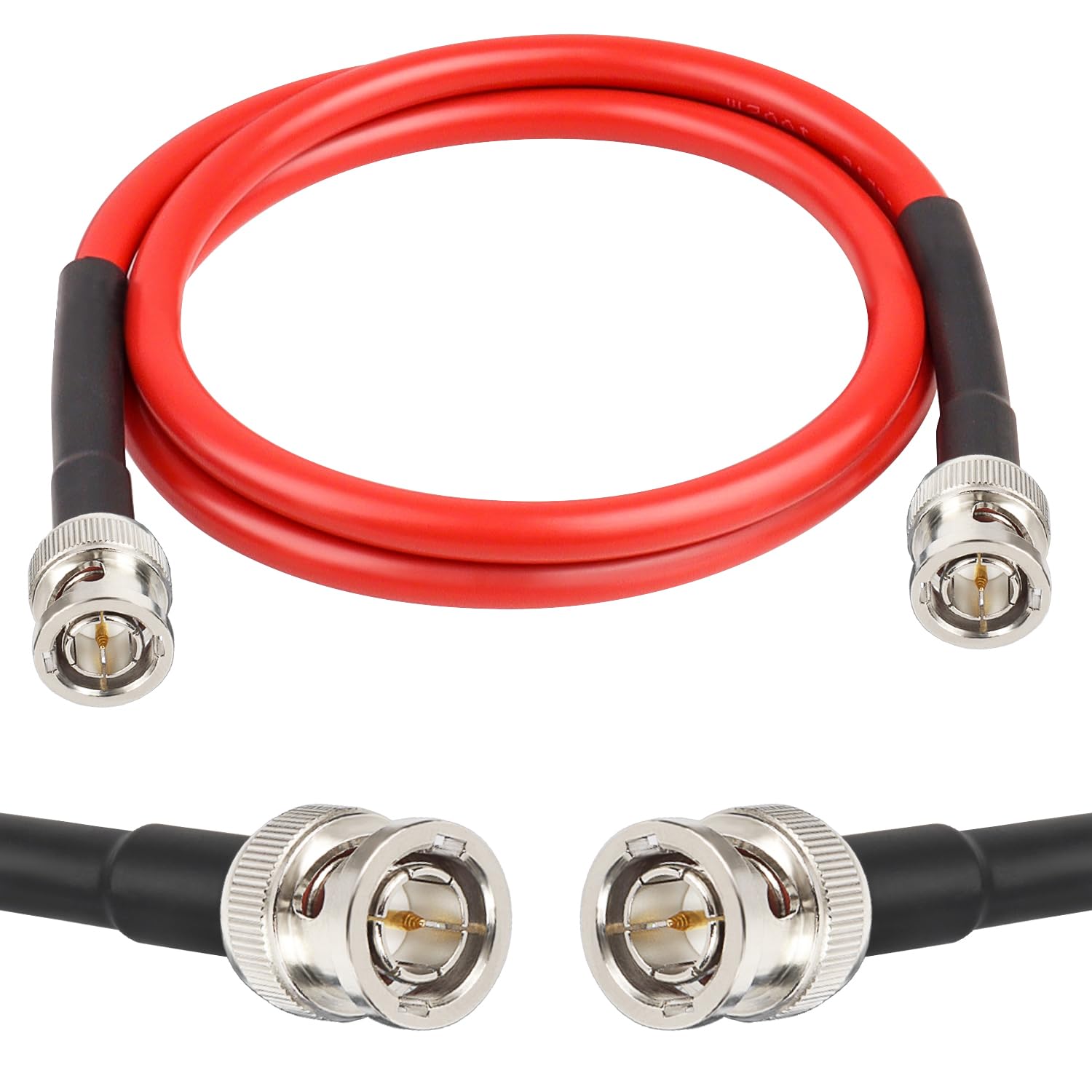 Xrds  Rf 12G Sdi Cable 3Ft, Sdi Video Cable 3G/6G/12G 75Ohm Rg6 Bnc Cable Supports Hd Sdi/3G/6G Sdi/4K For Video Security Camera