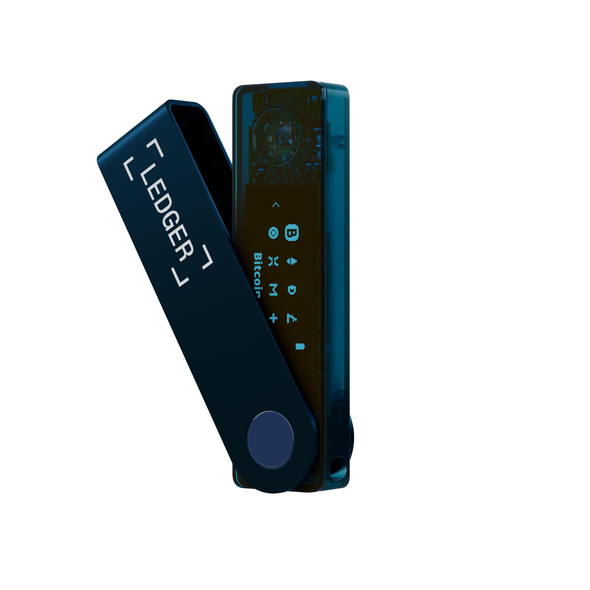Ledger Nano X - Secure and Manage Your Crypto & NFTs on-The-go with Our Bluetooth-Enabled Hardware Wallet (Sapphire Blue)