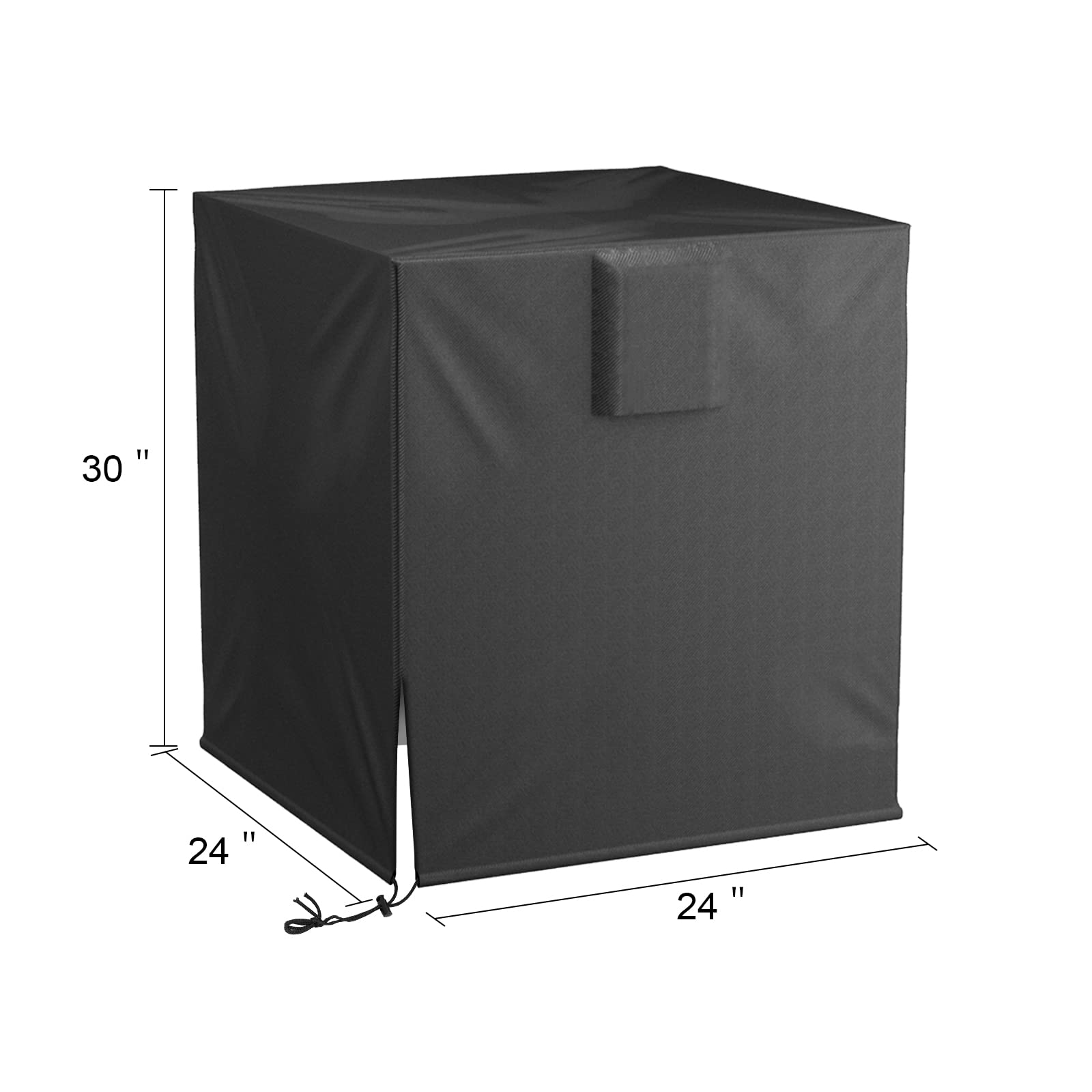 Neaglory Air Conditioner Cover For Outside, Ac Unit Covers Outdoor Fits Up To 24X24X30 Inch, Durable Waterproof Windproof And Sn
