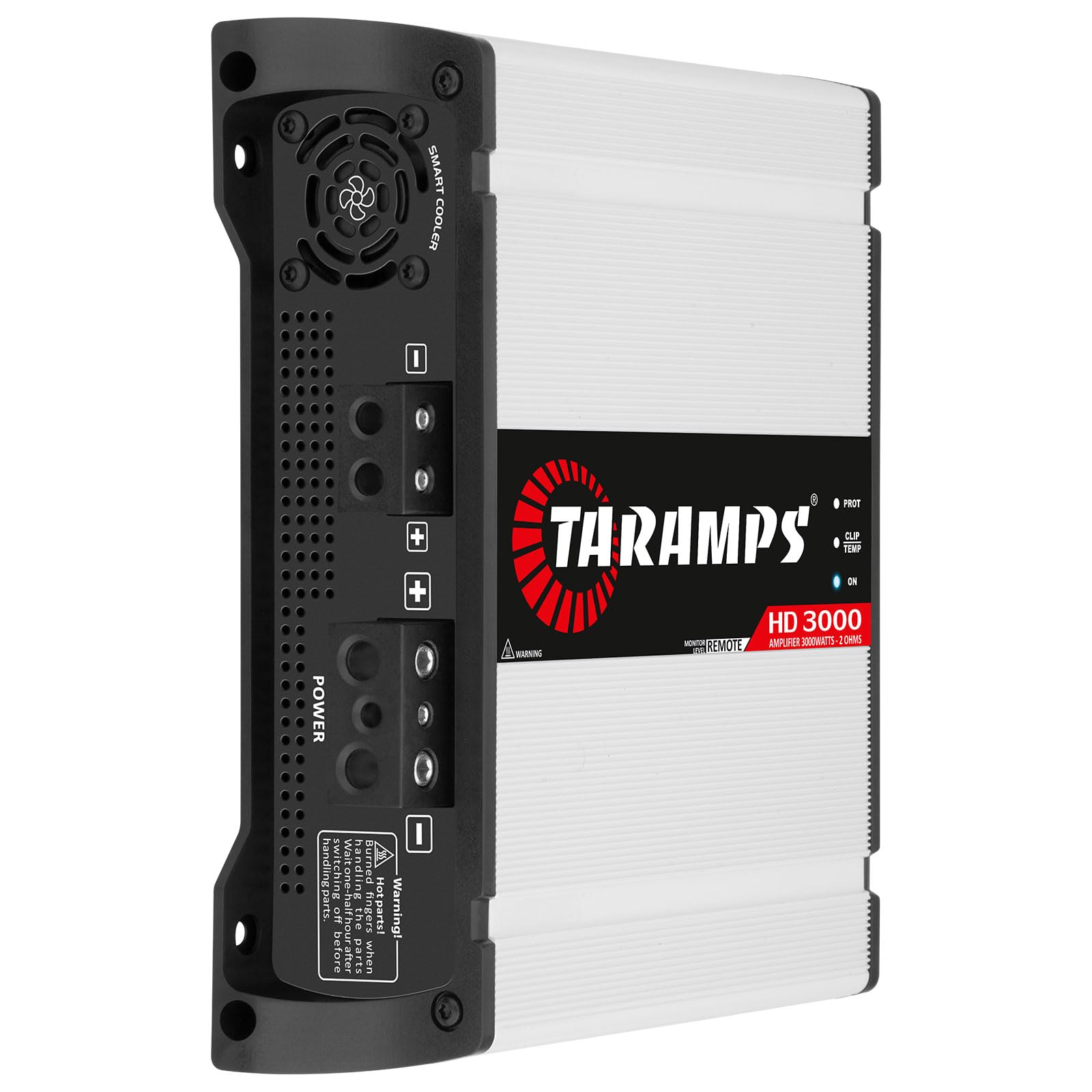 Taramps Hd 3000 2 Ohms 1 Channel 3000 Watts Rms Max Full Range Car Audio, Monoblock, Led Monitor Indicator, Class D Amplifier, C