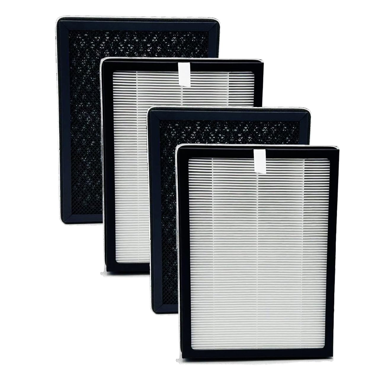 CAN-MEAGEREN CAP-500FPK Replacement H13 Air Filte Compatible with Cuisinart CAP-500 Air Purifier 4-Pack