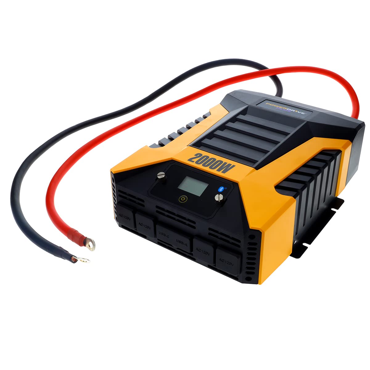 Powerdrive 2000 Watt Power Inverter, Pwd2000P With Bluetooth Wireless Tech And Remote Control