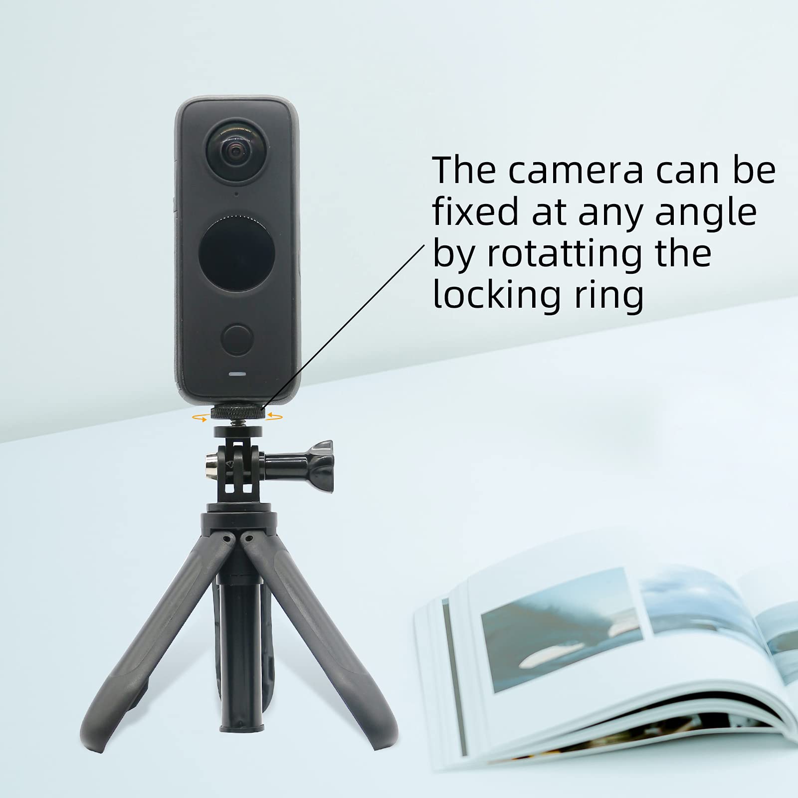 1/4 Inch Aluminum Metal Camera Mount Adapter, Conversion Camera Tripod Mount Compatible With Gopro Hero 13/12/11/10/9/8 Black,Other Action Cameras And Other Standard 1/4 Accessories(2 Packs)