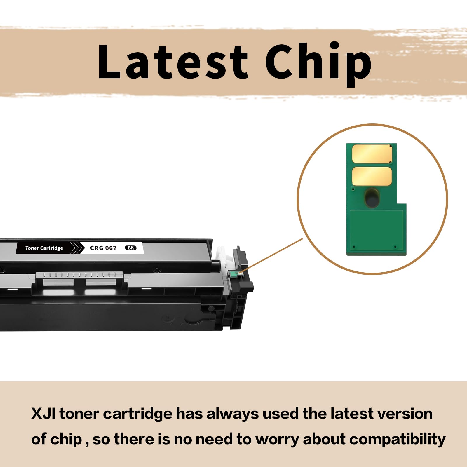 Xji 067 Lbp632Cdw Mf656Cdw Compatible Toner Cartridges Replacement For Canon 067 067H, For Color Imageclass Lbp633Cdw Mf653Cdw L