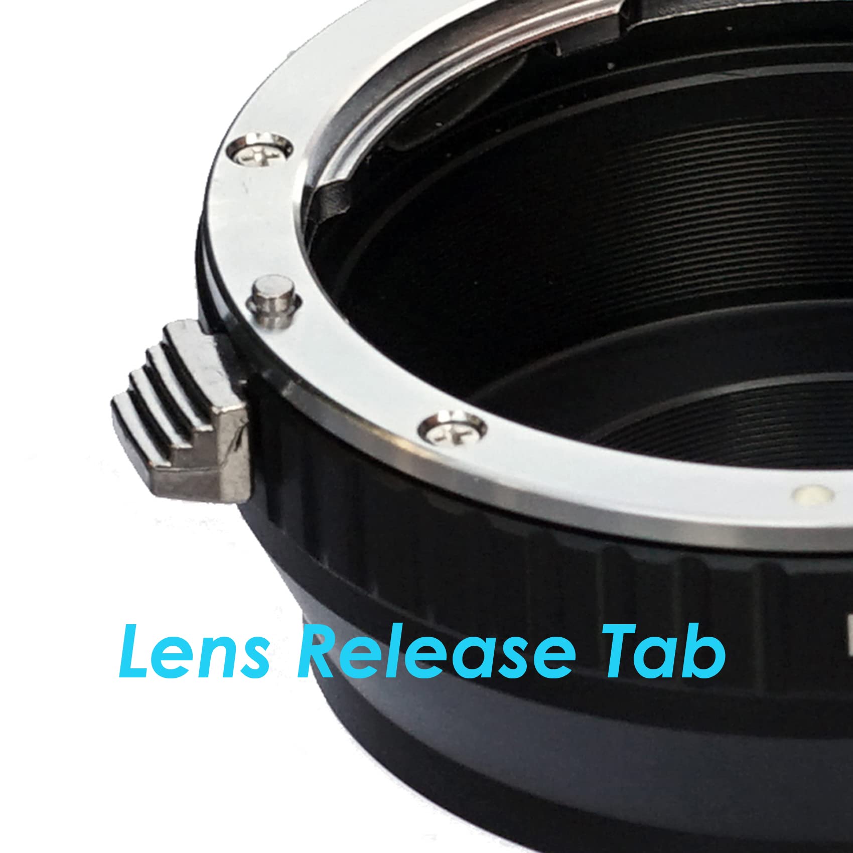 Fotasy Manual Ef Ef-S Mount Lens To M43 Adapter, Ef Mount To Mft, Compatible With Canon Ef Efs Lense Panasonic G9 Gh5 Ii Gx9 G90