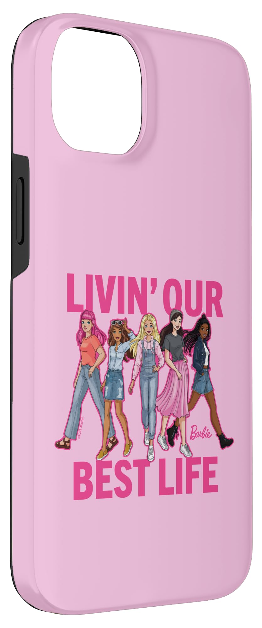 Iphone 14 Plus Barbie Livin ' Our Best Life Case
