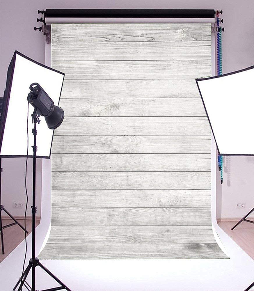 Lfeey 5X7Ft White Wood Backdrops For Photography White Wood Floor Wooden Fence Panels Birthday Cake Smash Backdrop Boy Girl Newb
