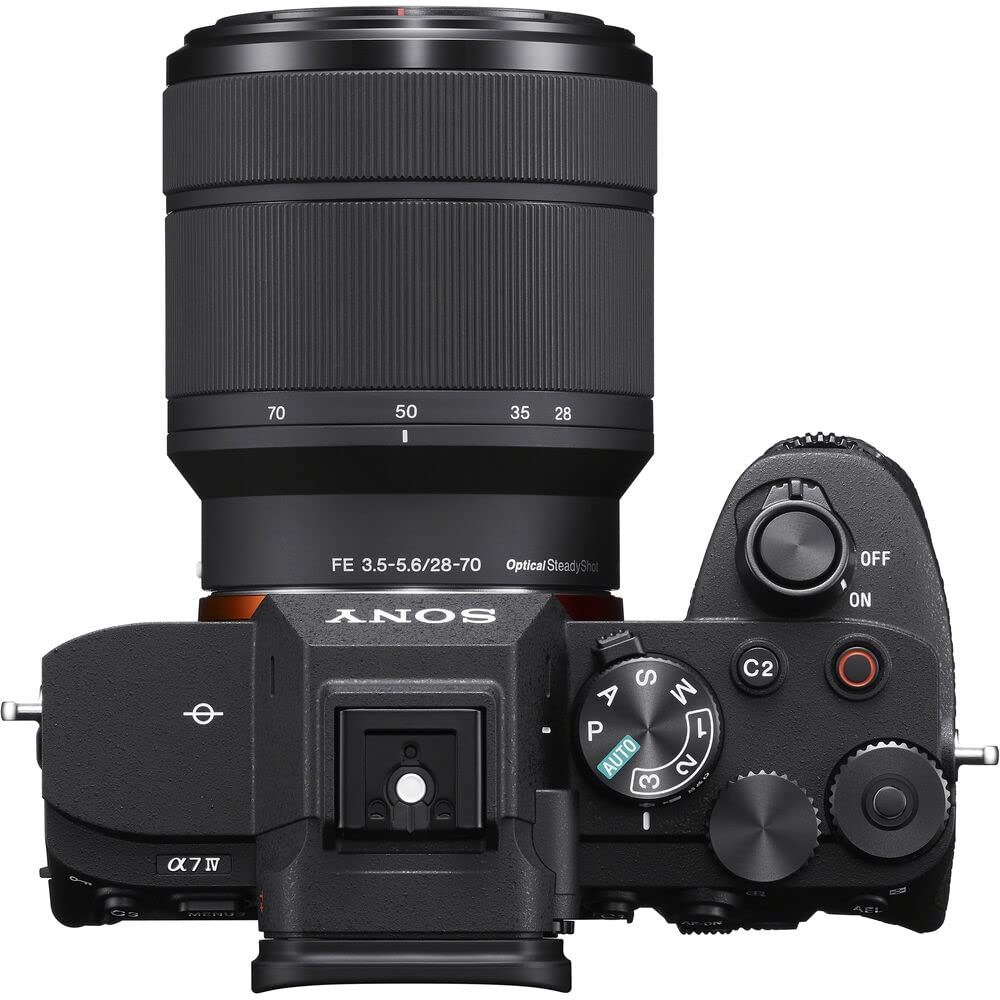 Sony A7 Iv Mirrorless Camera With 28-70Mm Lens Ilce-7M4K/B, Sony Fe 24-70Mm Lens Sel2470Z, 64Gb Memory Card, Filter Kit, Wide An