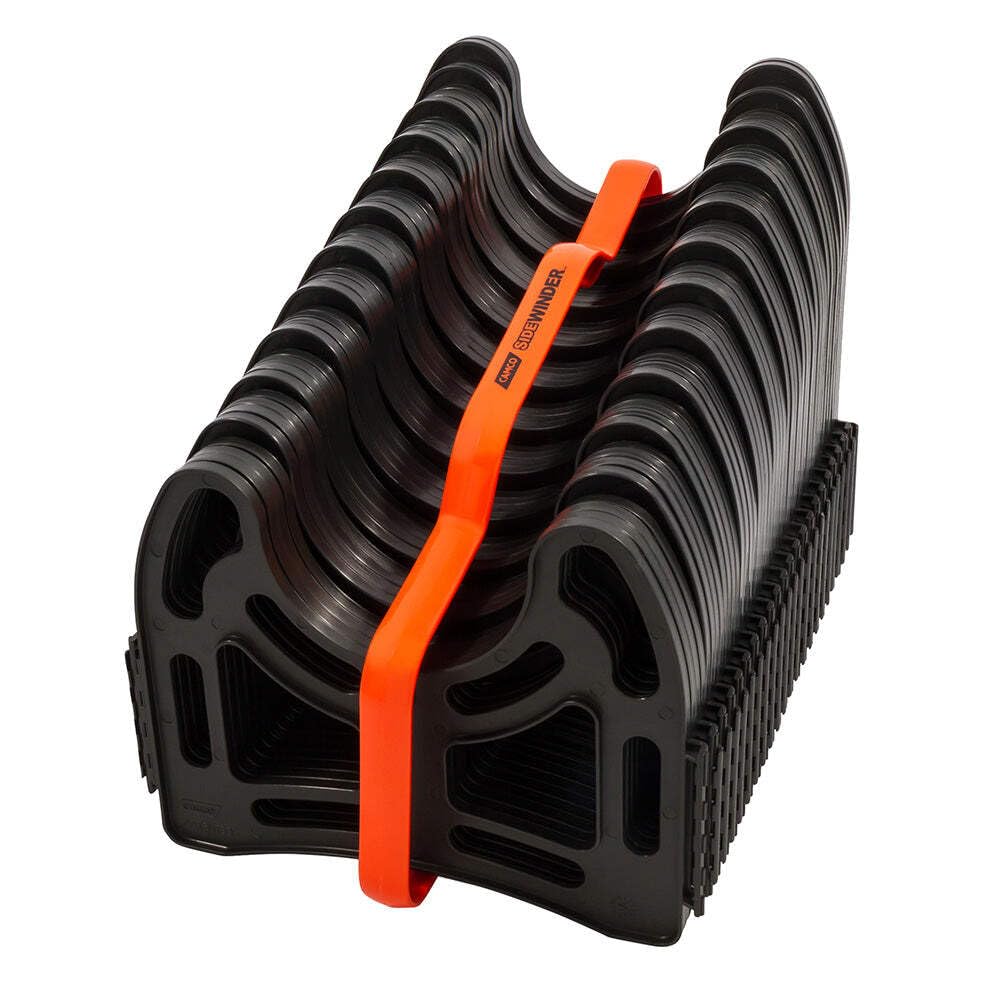 Camco 20 Ft (43051) Sidewinder Rv Sewer Hose Support, Made From Sturdy Lightweight Plastic, Wont Creep Closed, Holds Hoses In Pl,WBAUVB000BUU5WW