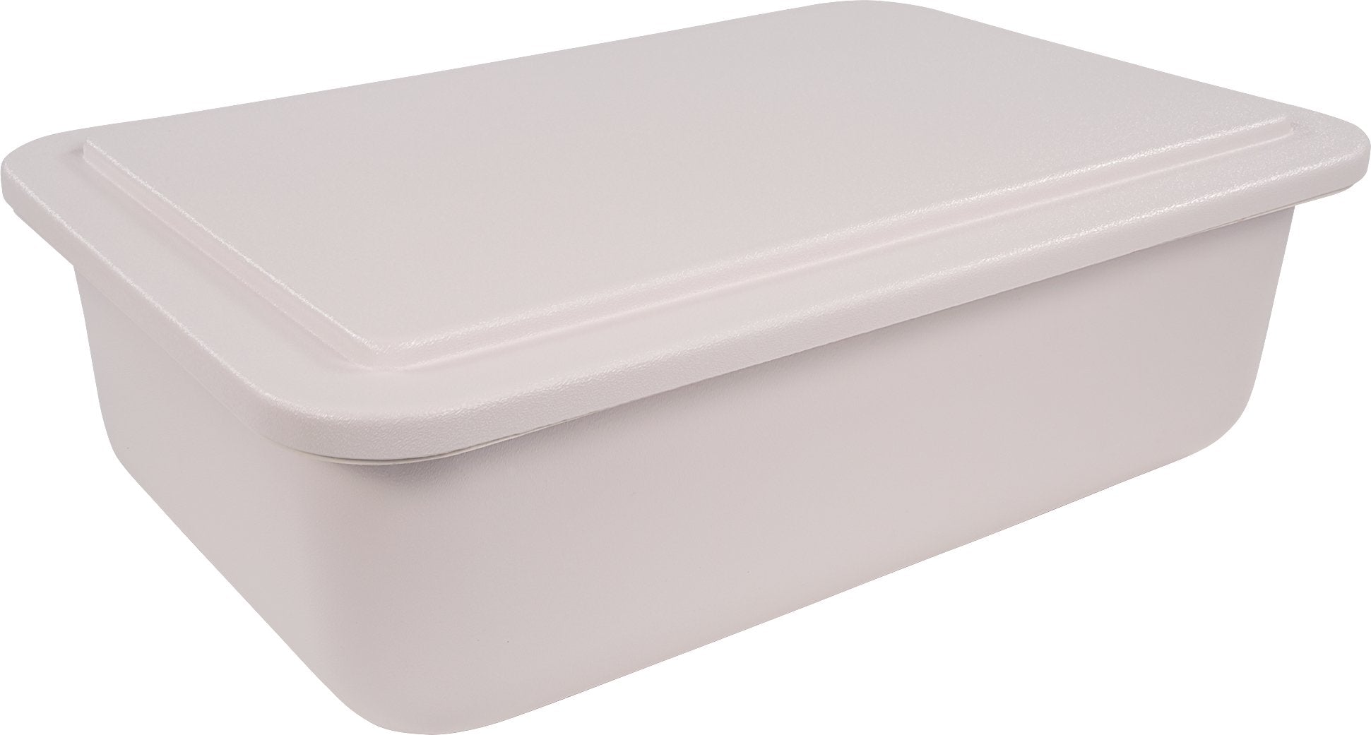 Carlisle Foodservice Products Cm104202 Coldmaster Full Size Insulated Cold Pan Holder, 24.1 Quart Capacity, 6 Deep, White