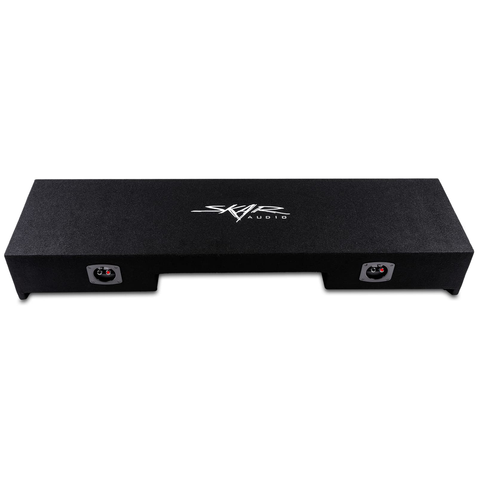 Skar Audio Dual 10" Subwoofer Enclosure for 1999-2006 Chevy Silverado/GMC Sierra - Black, Model VS-2X10GM-EXTCAB