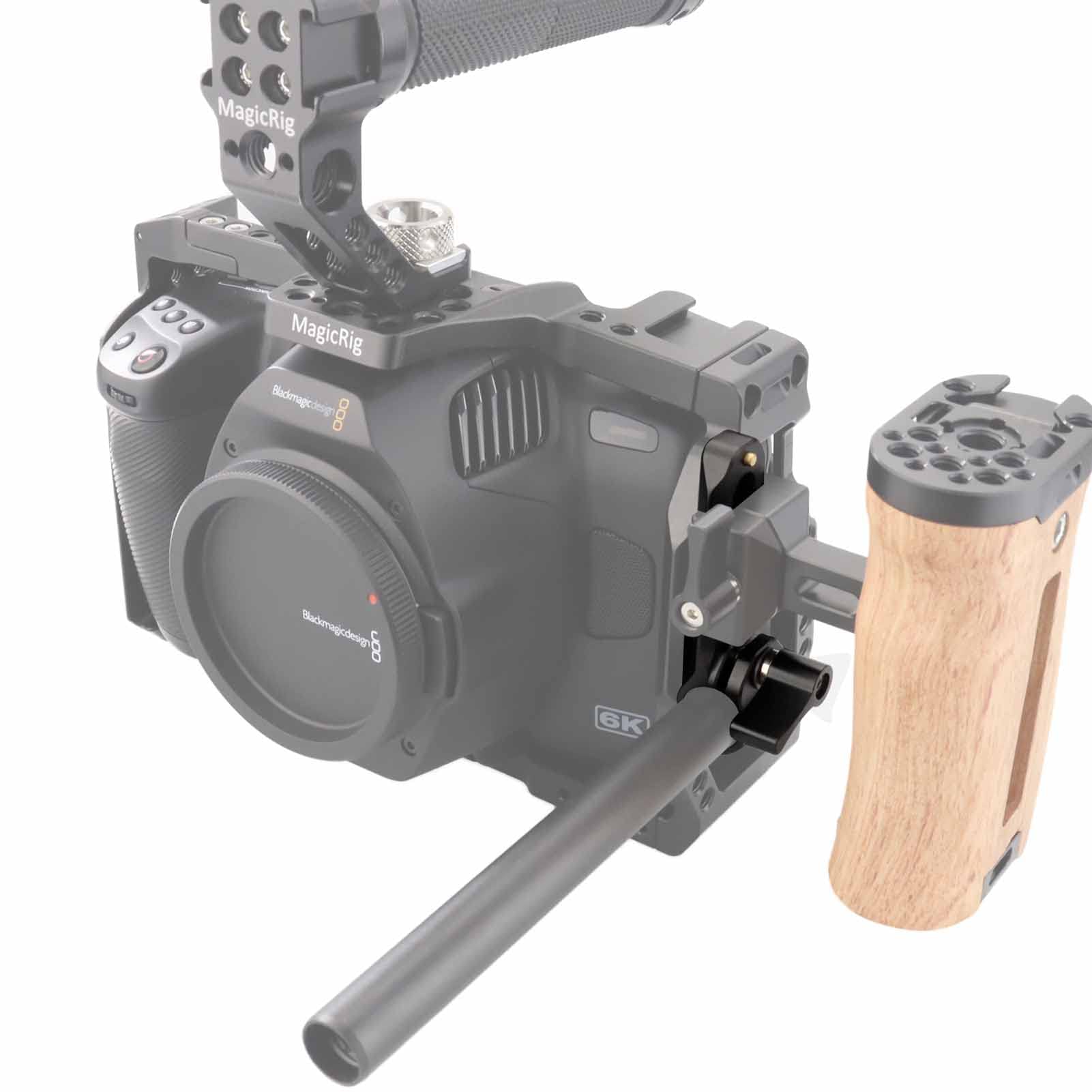 Dojnog 15Mm Single Rod Clamp Mount With Integrated Nato Rail, For 15Mm Rod Extension, Nato Clamp,For Arri Locating Hole Mount  2