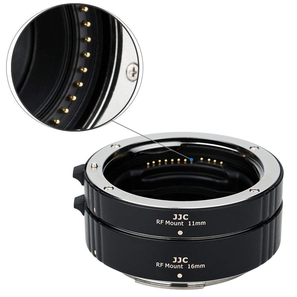 Jjc Rf Mount Auto Focus Macro Extension Tube Ring Set For Canon Eos R R3 R5 Mark Ii R6 Mark Ii R5 R6 R7 R8 R10 R50 Rp R100 Mirro