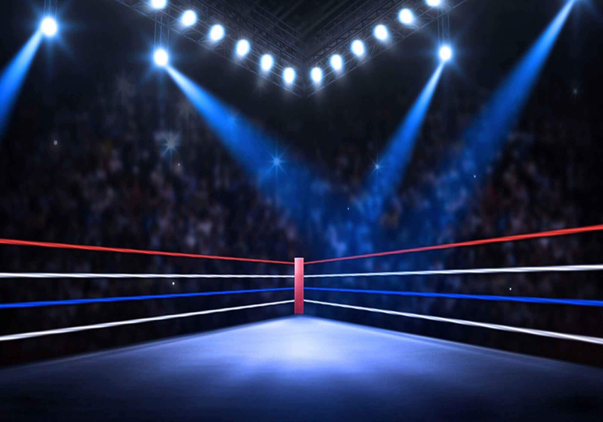 Mtmety Backdrop 10X7Ft Boxing Match Background Sports Competitive Theme Party Seamless Vinyl Photo Studio Props Backdrop Lsme975