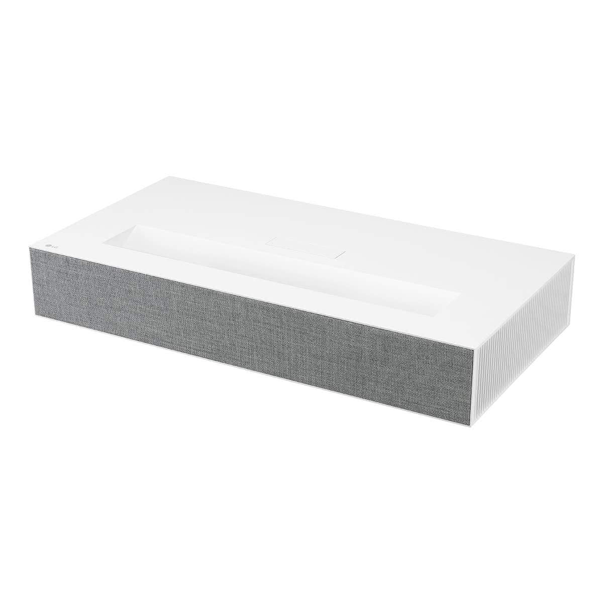 Lg Hu85La Ultra Short Throw 4K Uhd Laser Smart Home Theater Cinebeam Projector With Alexa Built-In, Lg Thinq Ai, And Lg Webos Li