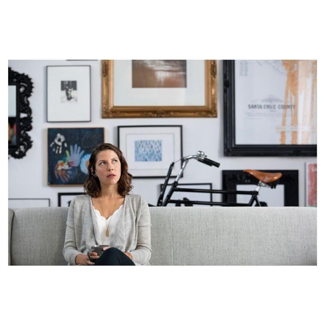 Plantronics By Poly Voyager 5200 Uc Wireless Headset & Charging Case   Single Ear Bluetooth Headset W/Noise Canceling Mic   Conn