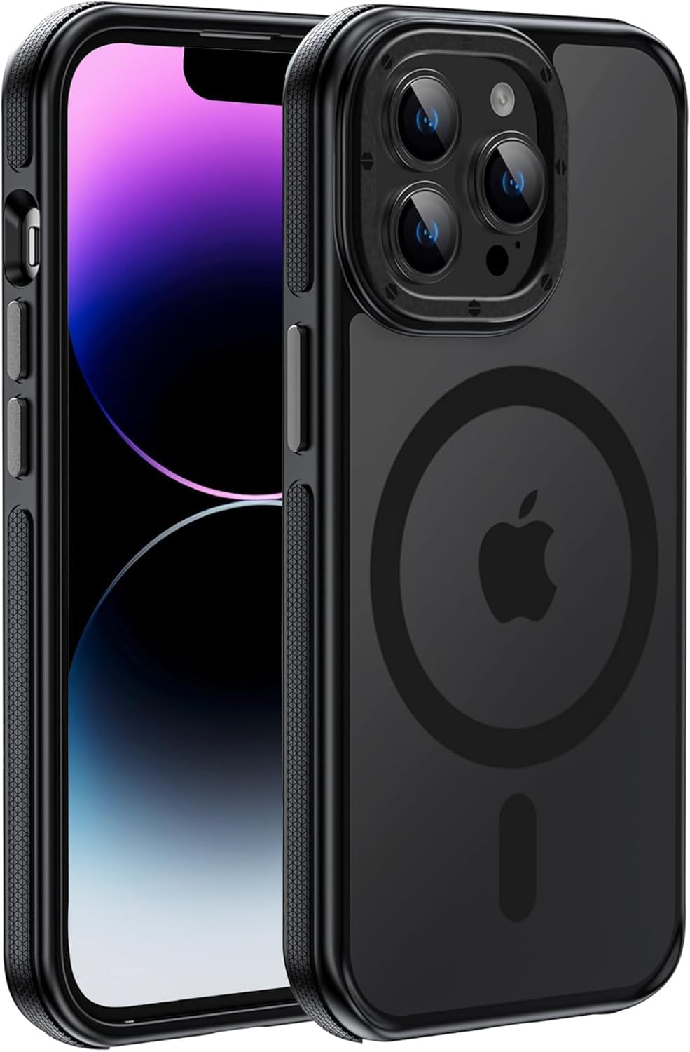 Yzoiko Strong Magnetic Case For Iphone 13 Pro Max [10Ft Military Grade Protection] Compatible With Fit Magnetic Shockproof Slim