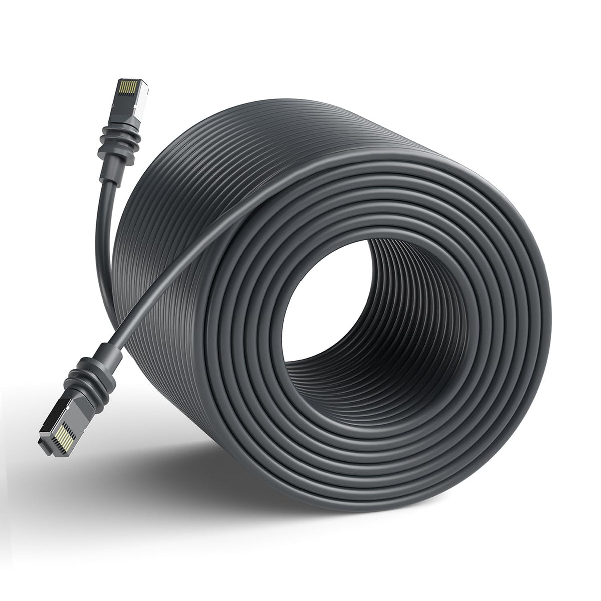 Azduou 150Ft Replacement Cable For Starlink Gen 3, Replacement Starlink Rectangular Satellite Gen 3 Cable Replacement For V3 Standard Cable Waterproof Outdoor