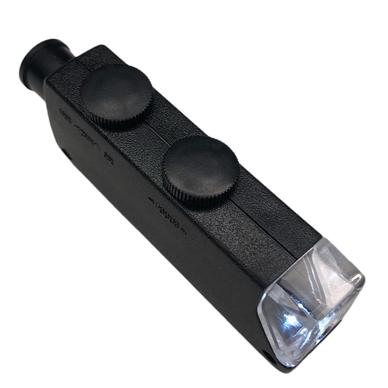 Hts Illuminated Led Handheld Microscope 60X   100X Adjustable Zoom