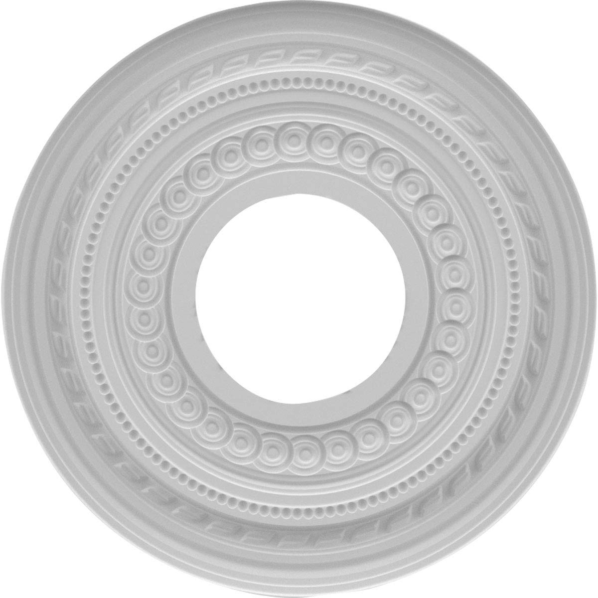 Ekena Millwork Cmp10Co Cole Ceiling Medallion, 10''Od, Unfinished