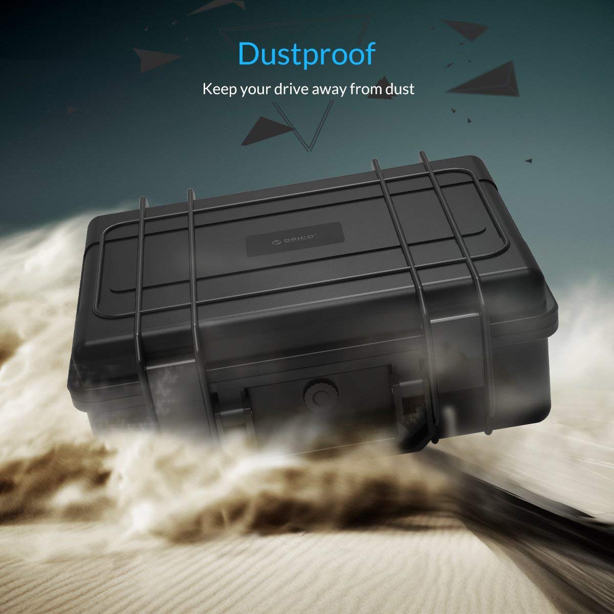 ORICO Hard Drive Case 3.5inch 20 Bay Multi Protection HDD Storage Box Suitcase with Foam External Hard Drive Carrying Case Anti Static Shock Moisture Proof for WD/Seagate/Toshiba PSC L20