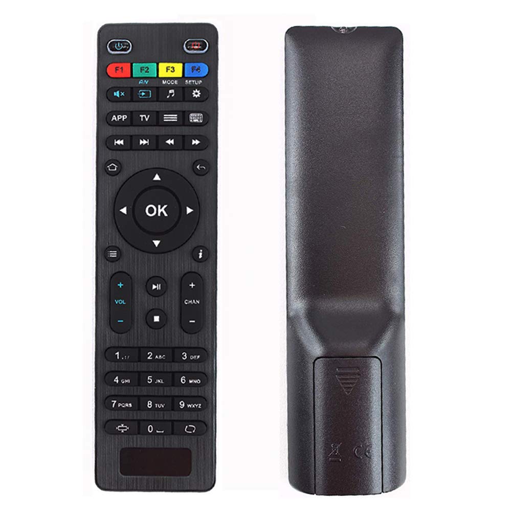 Amiroko Replacement Remote Control Compatible With Mag250 Mag254 Mag255 Mag256 Mag257 Mag260 Mag275 Mag349 Mag350 Mag351 Mag352 Iptv Set Top Box Linux Tv Box   [Updated Version]