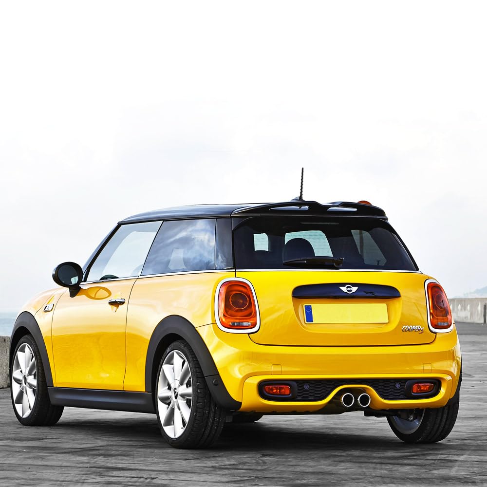Vofono Antenna For 1999 2020 Mini Cooper Paceman Countryman Clubman Convertible, Car Mini Cooper Accessories, 6.5 Inch Short Spiral Replacement Mini Cooper Antenna Mast For Fm Am Radio Reception