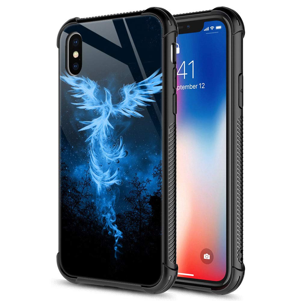 Iphone Xs Max Case,Phoenix Iphone Xs Max Cases For Girls Boys,Fashion Graphic Design Shockproof Anti Scratch Drop Protection Cas