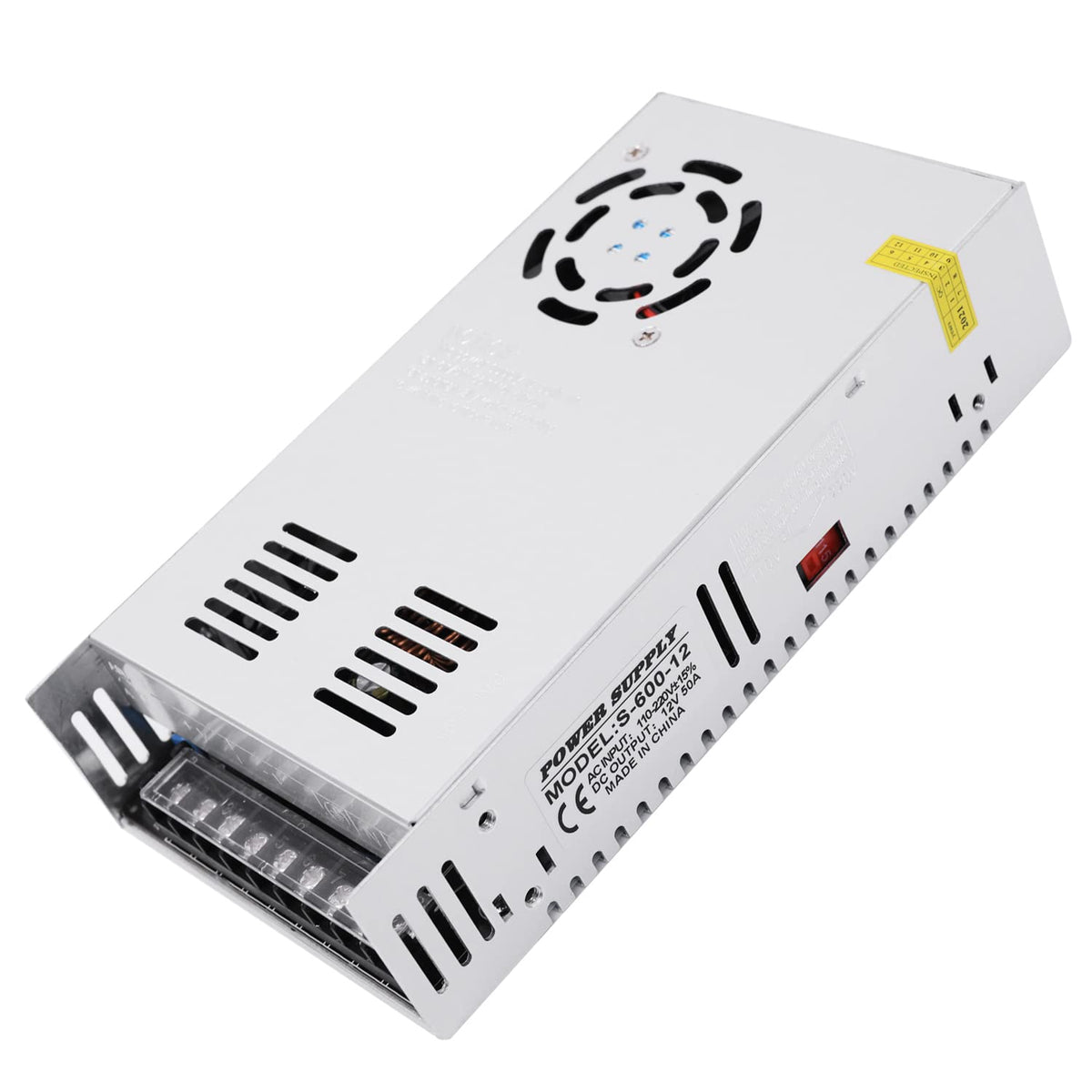 Dc 12V 50A 600W Power Supply Adapter Transformer Switch Ac 110V / 220V To Dc 12V 20Amp Switching Converter Led Driver For Led St