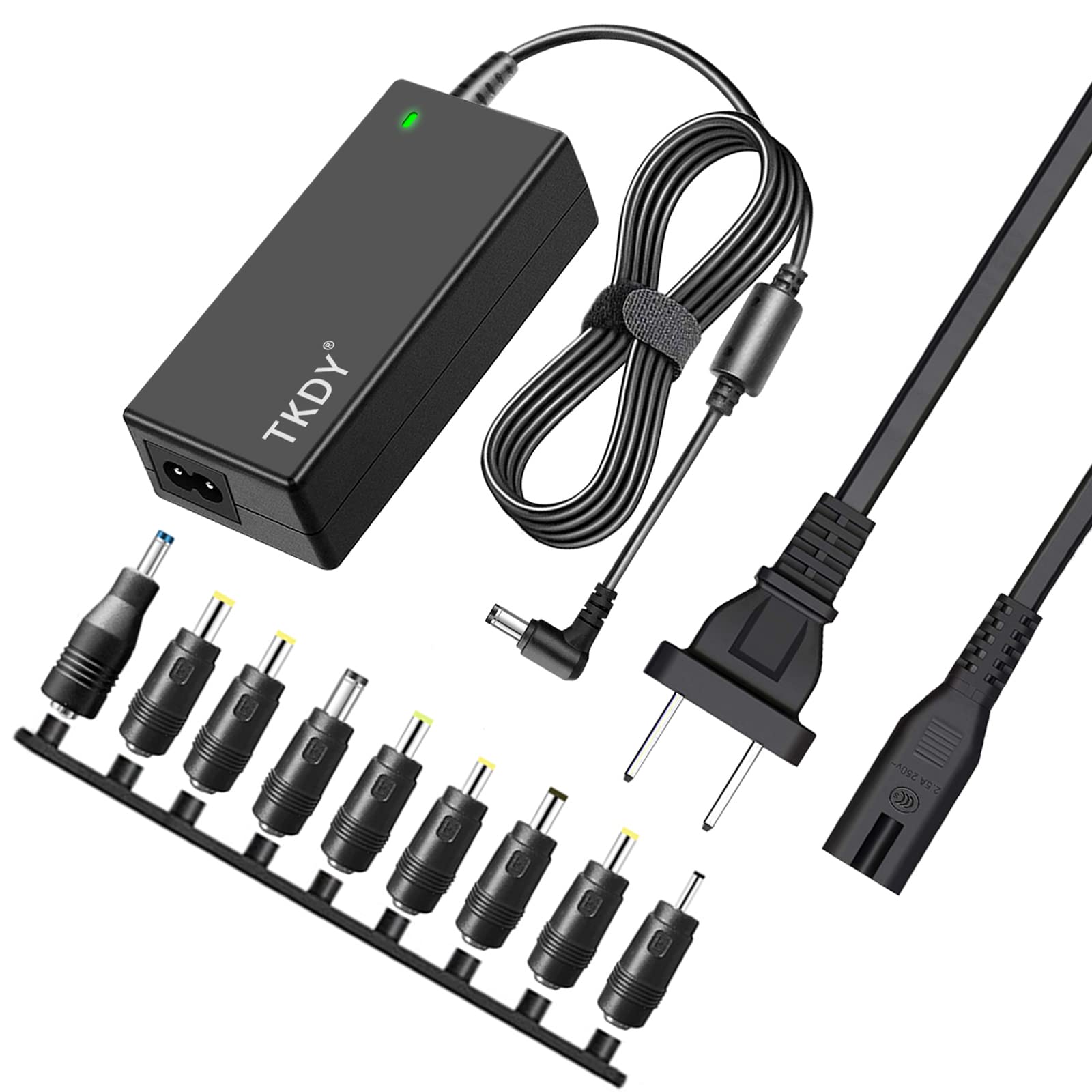 Tkdy 19V 3.42A Laptop Charger Adapter, 19V Dc Power Supply Computers Accessories, Fit For Dc 19 Volts Asus Acer Gateway Toshiba Hp Laptop Lg Samsung Monitor Jbl Speaker.