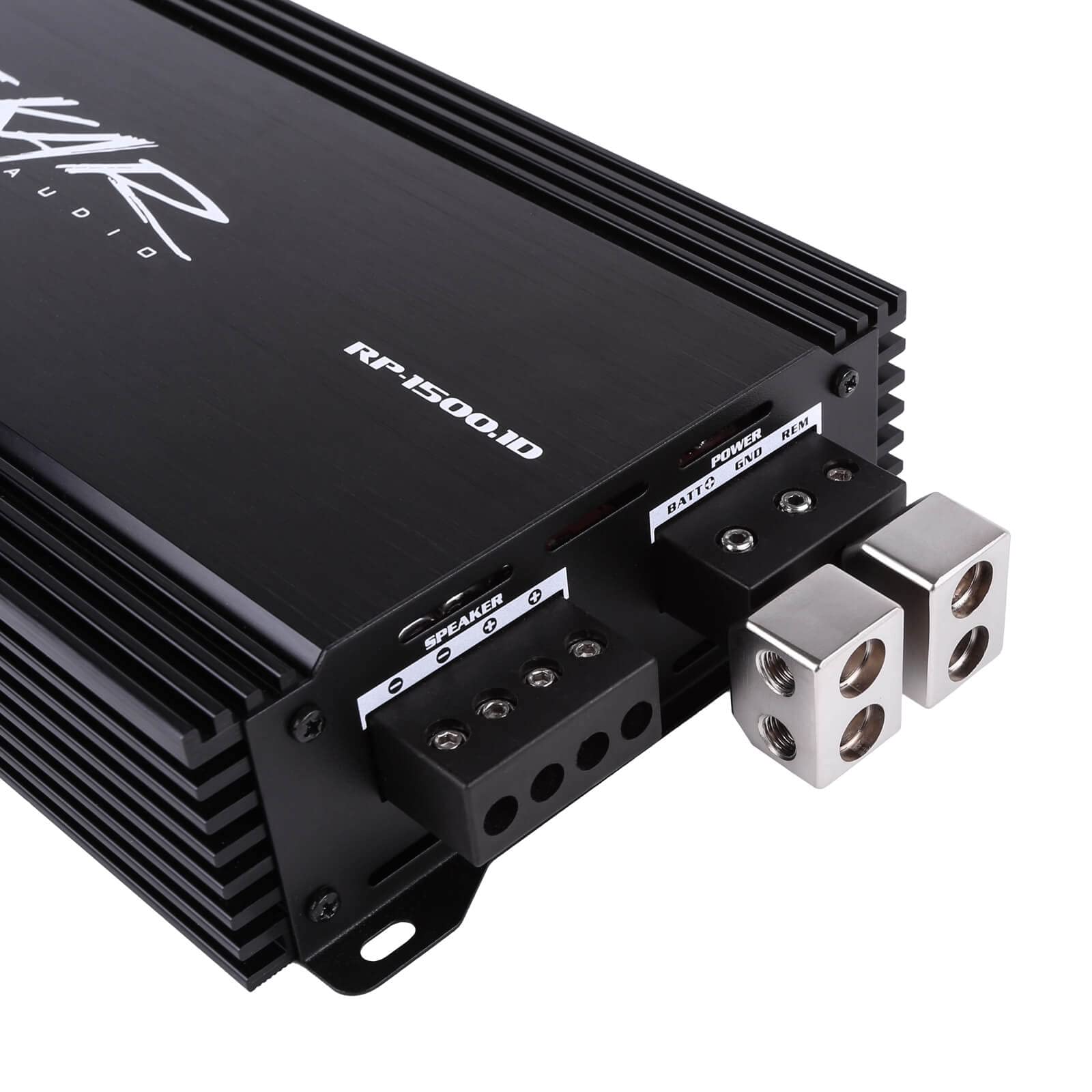 Skar Audio Dual 4 Awg (Gauge) To 4 Gauge Amplifier Input Adapters (Pair)