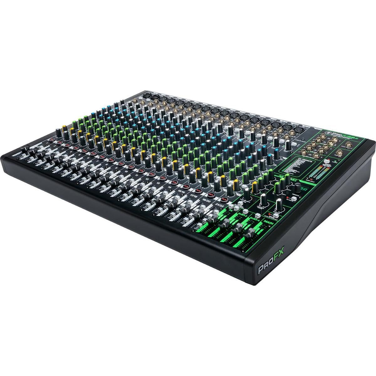 Mackie Profx22V3 22-Channel Professional Analog Mixer With Usb, Onyx Mic Preamps And Gigfx Effects Engine