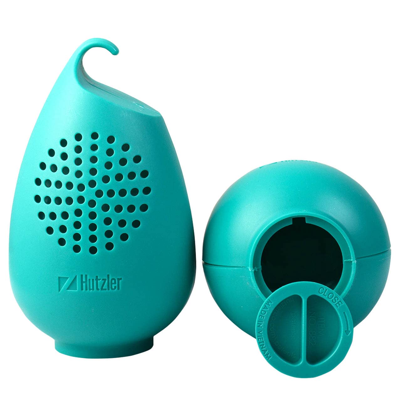 Hutzler Refrigerator Freshener Odor Absorber, Turquoise